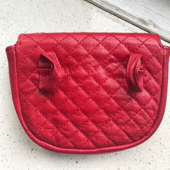 GIVENCHY RARE Red vintage 90s waist belt bag - Picture 5 of 6